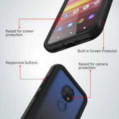 Heavy-Duty Case with Built-in Screen Protector for Cricket Ovation