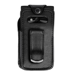 Fitted Leather Case for eTalk Flip Phone