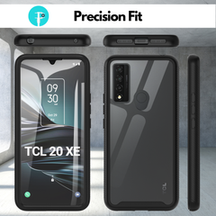 Heavy-Duty Case with Built-in Screen Protector for TCL 20 XE