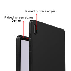Flex-Gel Silicone TPU Case for Samsung Galaxy Tab S7 FE (Matte Black)