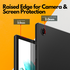 Flex-Gel Silicone Case for Samsung Galaxy Tab A8 (10.5") (Matte Black)
