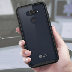 Heavy Duty Case Built-in Screen Protector for LG Xpression Plus 3