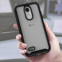 Heavy-Duty Case with Built-in Screen Protector for LG Aristo 3, Aristo 2, Aristo 2 Plus