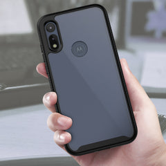 Heavy-Duty Case with Built-in Screen Protector for Motorola Moto E (2020)
