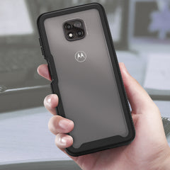 Heavy-Duty Case with Built-in Screen Protector for Moto G Power (2021)