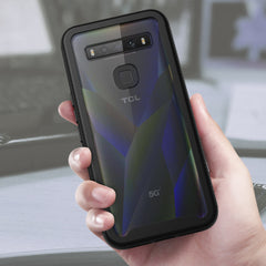 Heavy-Duty Case with Built-in Screen Protector for Verizon TCL 10 5G UW