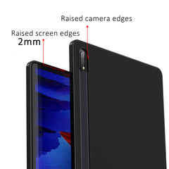 Flex-Gel Silicone TPU Case for Samsung Galaxy Tab S7 Plus (Matte Black)