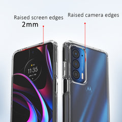 Clear Hard Case Cover for Motorola Edge 5G (2021)