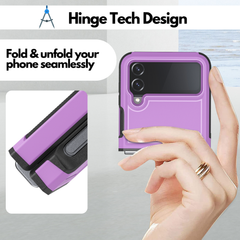 Grip Case for Samsung Galaxy Z Flip 4 (Purple)