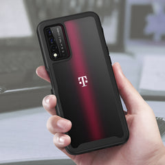 Heavy-Duty Case with Built-in Screen Protector for T-Mobile Revvl V+ 5G