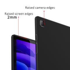Matte Black Flex-Gel Silicone TPU Case for Samsung Galaxy Tab A7 Lite 8.7" (2021)