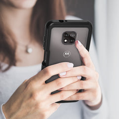 Heavy-Duty Case with Built-in Screen Protector for Moto G Power (2021)