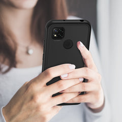 Heavy-Duty Case with Built-in Screen Protector for Xiaomi Redmi 9C