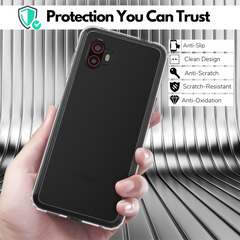 Clear Hard Case Cover for Samsung Galaxy XCover 6 Pro
