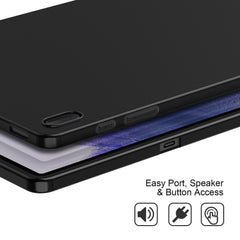 Flex-Gel Silicone TPU Case for Samsung Galaxy Tab S7 FE (Matte Black)