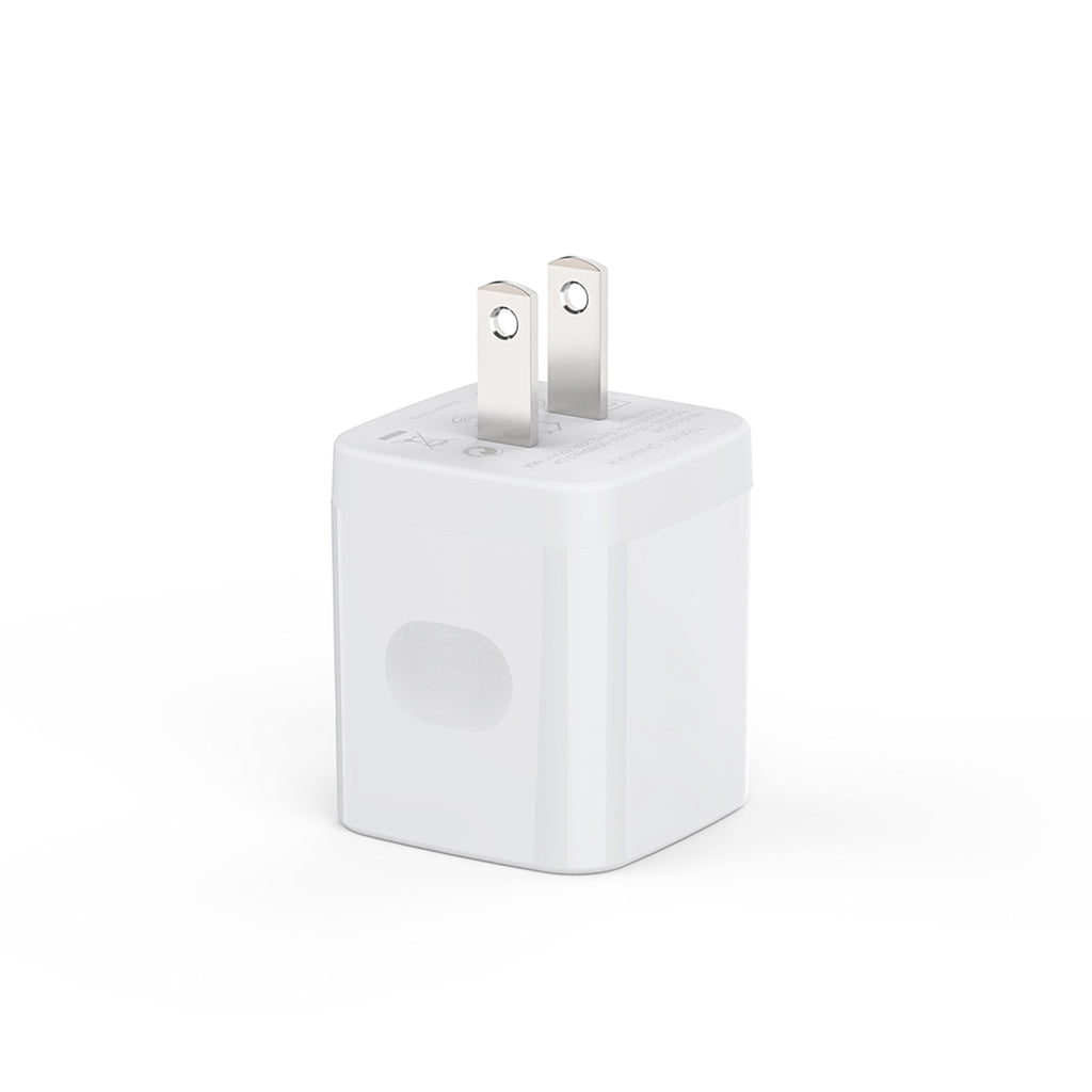 Adaptador Tipo C 20w Para iPhone 12 Pro Cubo Carga Rápida 11 Blanco