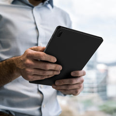 Flex-Gel Silicone TPU Case for Samsung Galaxy Tab S7 FE (Matte Black)