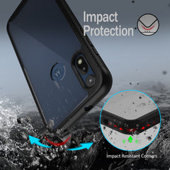 Heavy-Duty Case with Built-in Screen Protector for Motorola Moto E (2020)