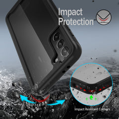 Heavy-Duty Case with Built-in Screen Protector for Samsung Galaxy S21 5G