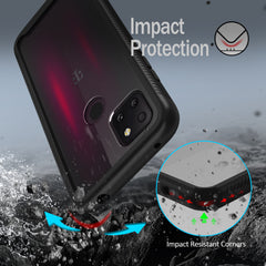 Heavy-Duty Case with Built-in Screen Protector for T-Mobile Revvl 5G