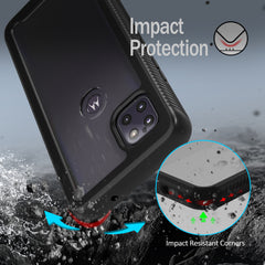 Heavy-Duty Case with Built-in Screen Protector for Motorola One 5G Ace