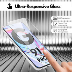 [2 Pack] Tempered Glass Screen Protector for BLU G91 Pro