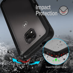 Heavy-Duty Case with Built-in Screen Protector for Moto G Power (2021)