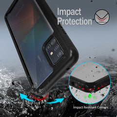 Heavy-Duty Case with Built-in Screen Protector for Samsung Galaxy A51 (5G)