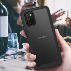 Heavy-Duty Case with Built-in Screen Protector for Samsung Galaxy A03s