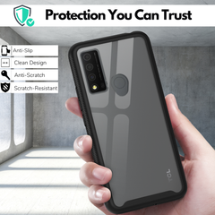 Heavy-Duty Case with Built-in Screen Protector for TCL 30 XE 5G