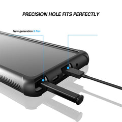Heavy-Duty Case with Built-in Screen Protector for Samsung Galaxy Note20 Ultra 5G