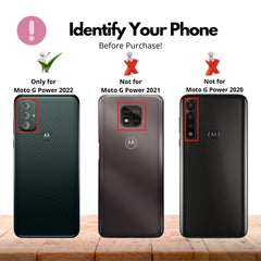Heavy-Duty Holster + Case w/ Built-in Screen Protector for Motorola Moto G Power (2022)