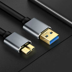 5ft USB Hard Drive Cable for Portable SSD & HDD Drives