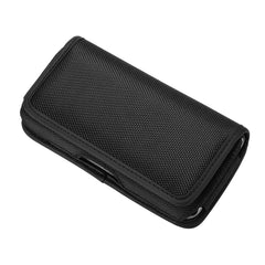 Horizontal Nylon Pouch Case with Belt Clip for Motorola Moto G Pure