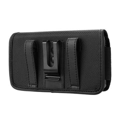 Horizontal Nylon Pouch Case with Belt Clip for Motorola Moto G Pure