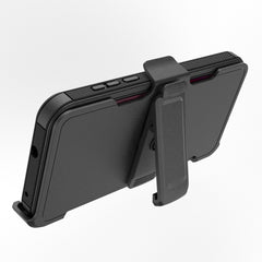 Motorola One 5G Ace Heavy-Duty Holster + Case w/ Built-in Screen Protector